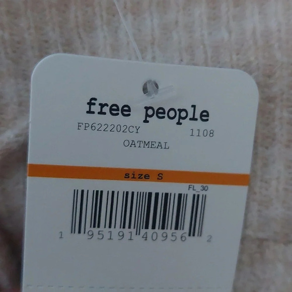 Free People Intimately Free knit Around The Clock Joggers Pants S Oatmeal - Picture 6 of 10